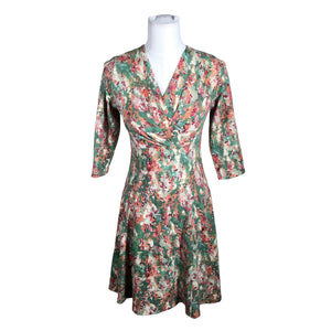 Unisex Melli - Trikotaažist kleit, suurus 34 - Roheline (1)