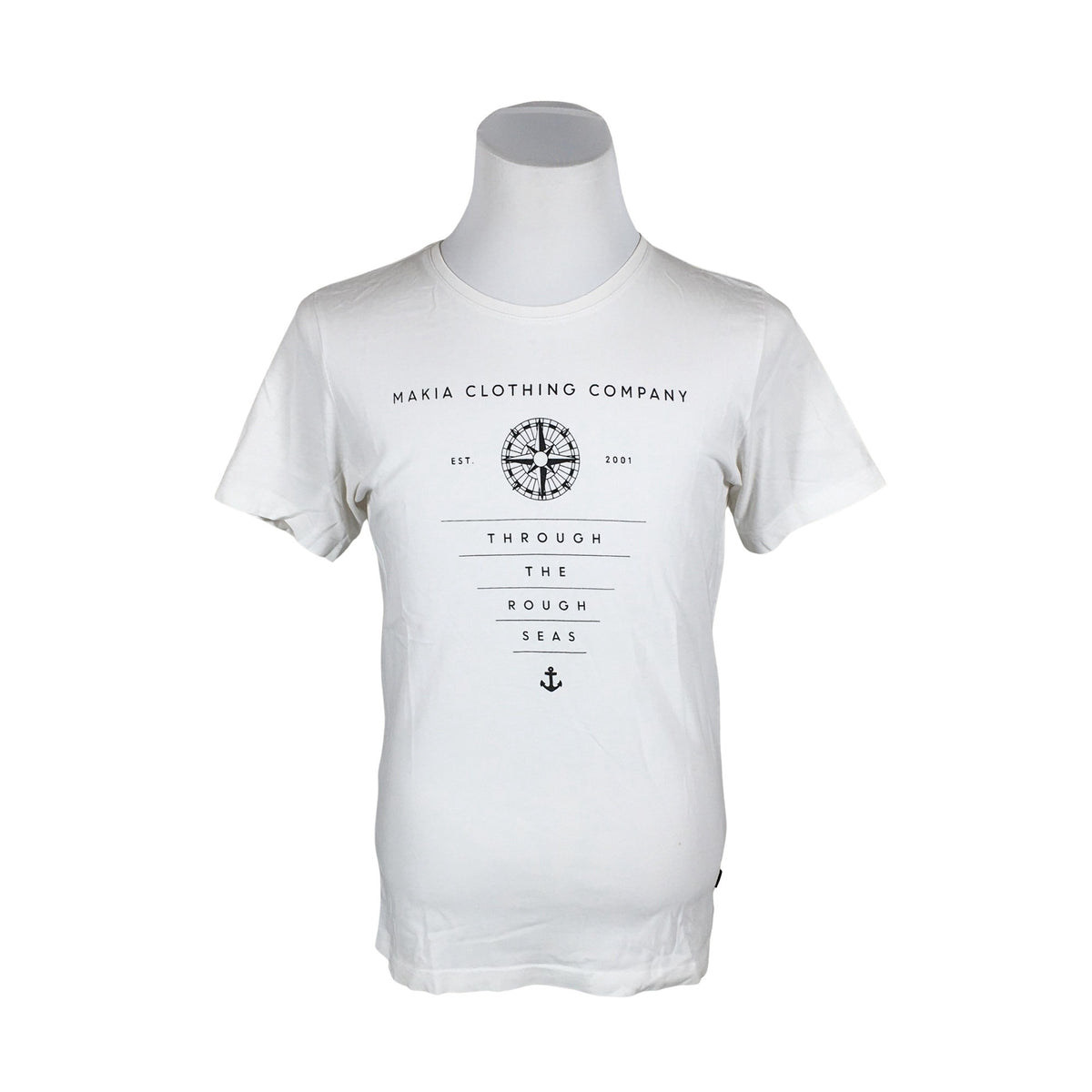 Unisex Makia - T-särk, suurus M - Valge (1)
