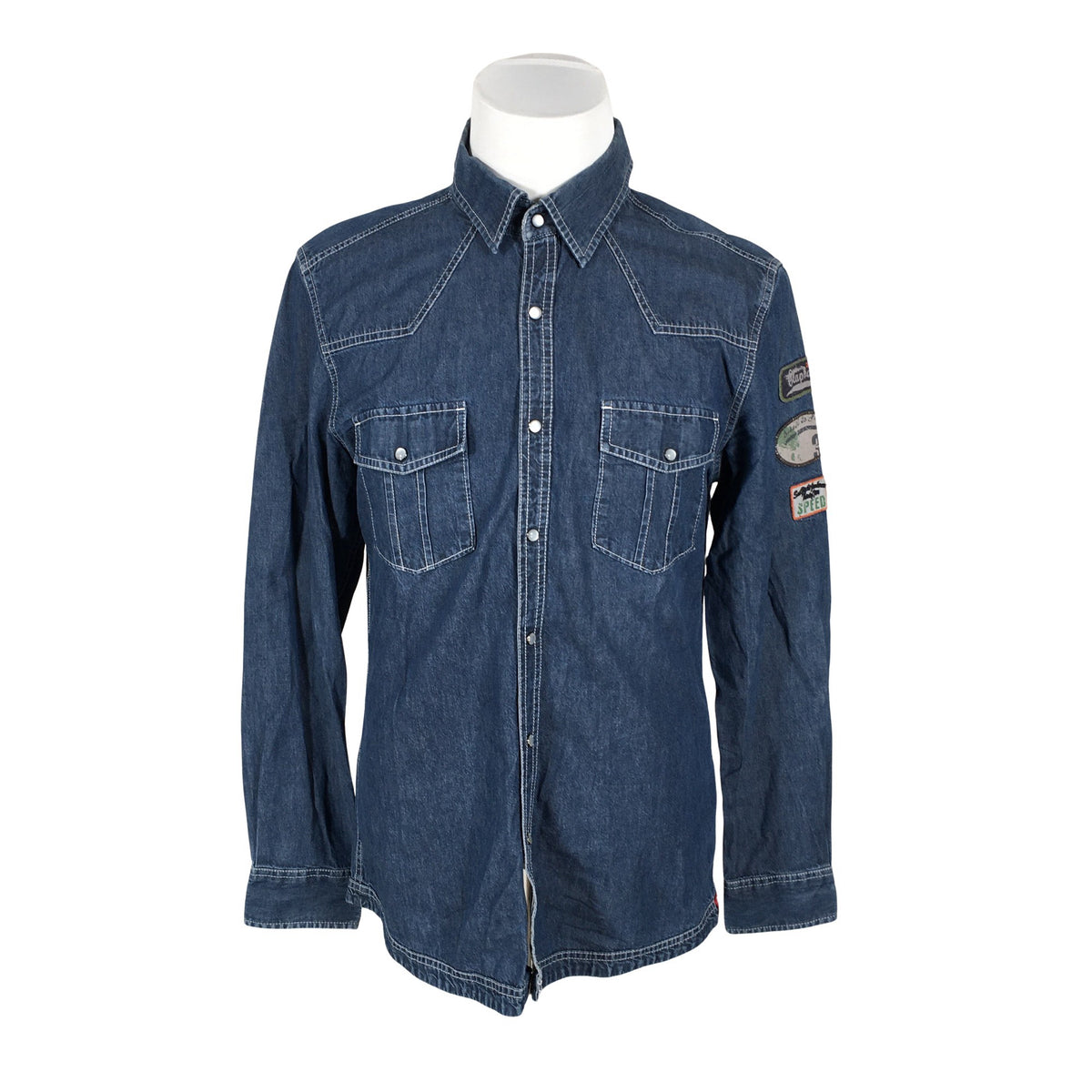 Unisex EDC by Esprit - Teksasärk, suurus L - Sinine (1)