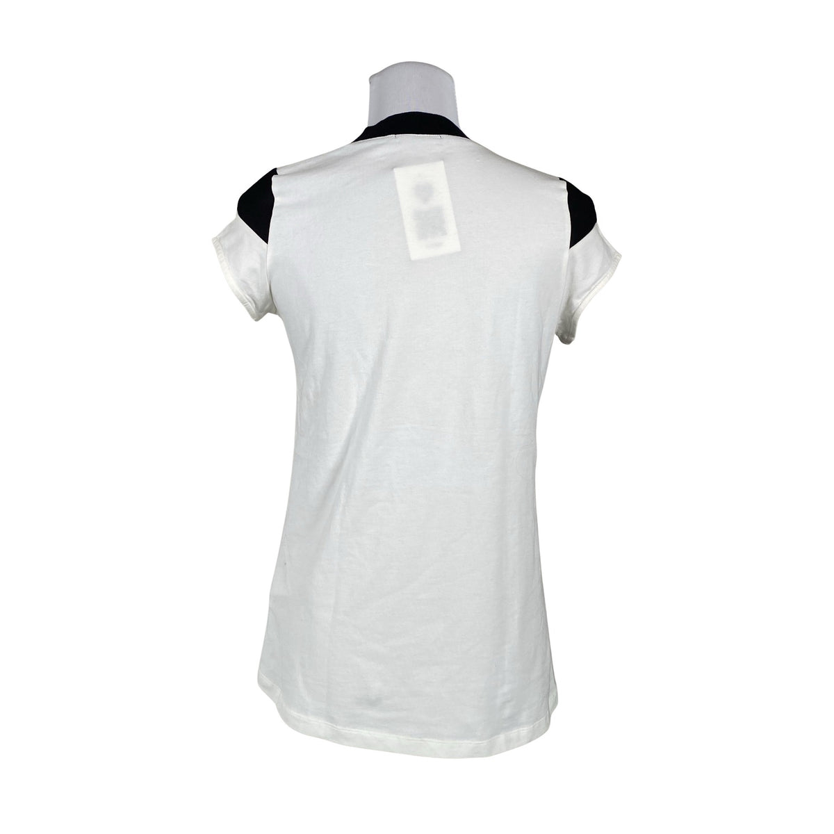 Unisex CristinaEffe - Lühikeste käistega pluus, suurus 36 - Valge (2)