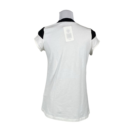 Unisex CristinaEffe - Lühikeste käistega pluus, suurus 36 - Valge (2)