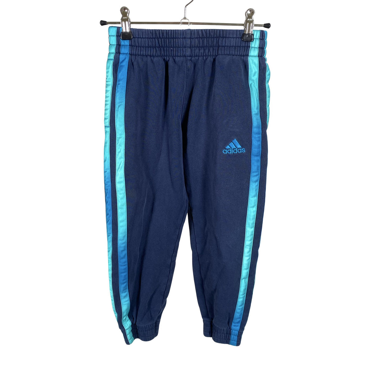 Unisex Adidas - Dressikangast püksid, suurus 122 - 128 - Sinine (1)