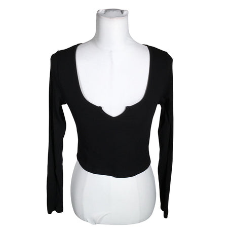Unisex Even&Odd - Trikotaažist pluus, suurus 36 - Must ()