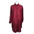 Unisex Lindex - Mitteveniv kleit, suurus 40 - Veinipunane ()