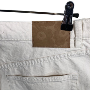 Unisex Marimekko - Teksast lühikesed püksid, suurus W31 - Beige (3)