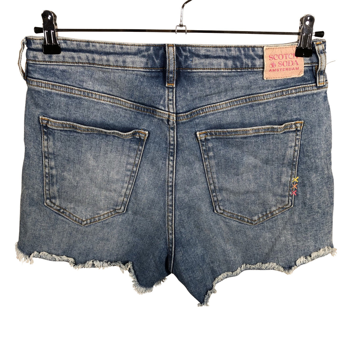 Unisex Scotch&Soda - Teksast lühikesed püksid, suurus W30 - Sinine (2)