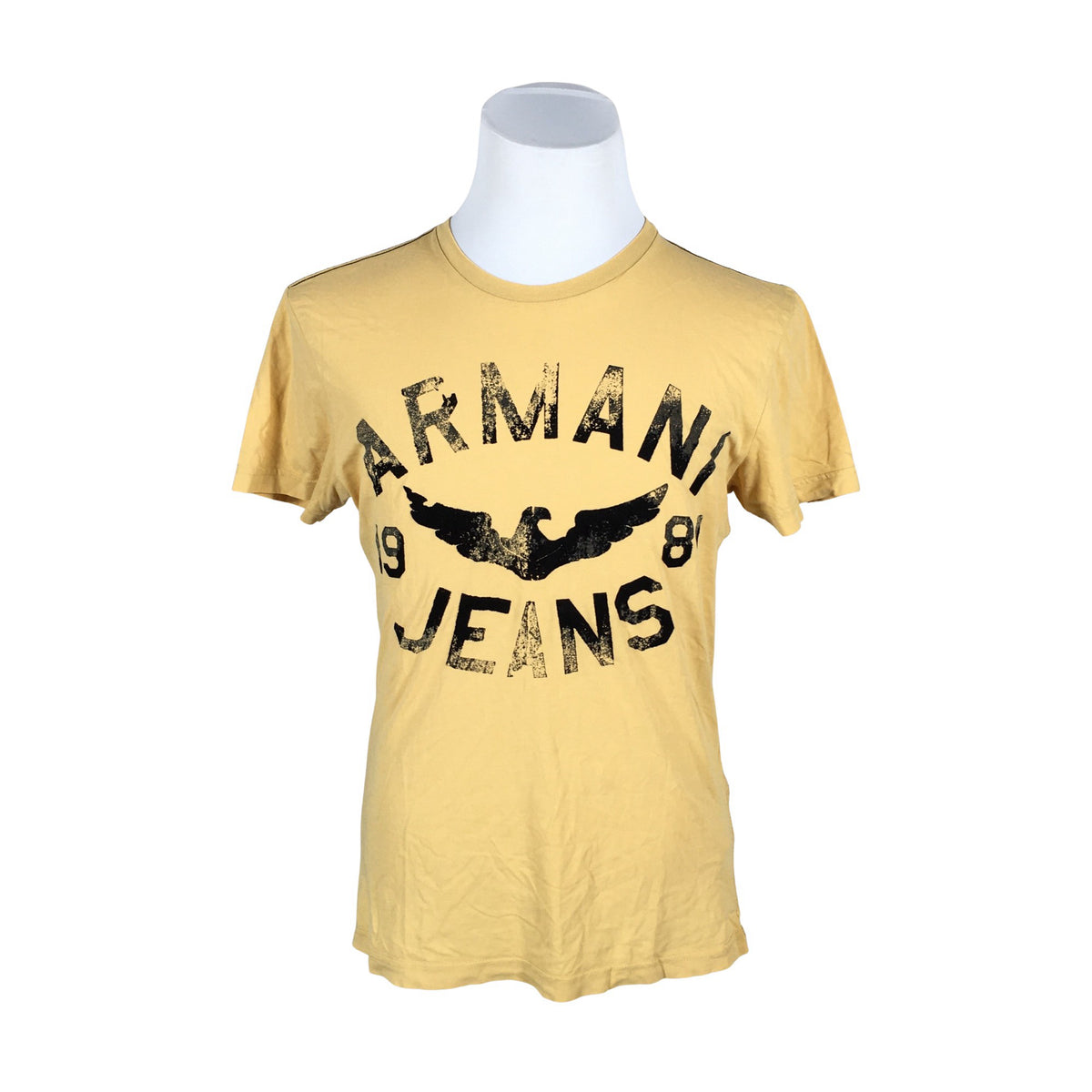 Unisex Armani Jeans - T-särk, suurus M - Kollane (1)