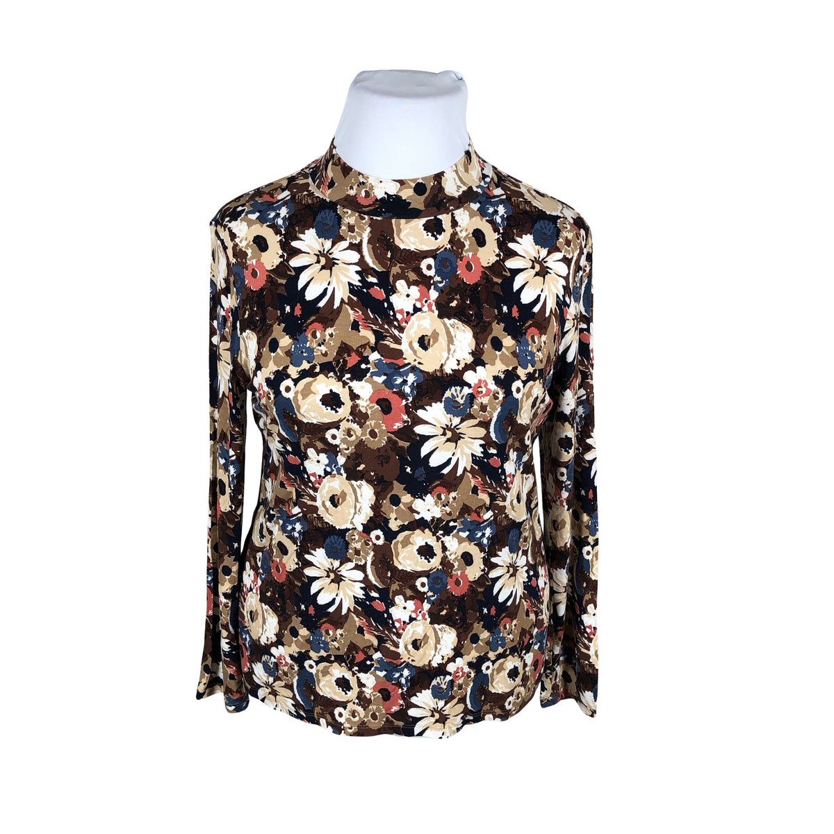 Unisex Tom Tailor - Trikotaažist pluus, suurus 42 - Pruun (1)