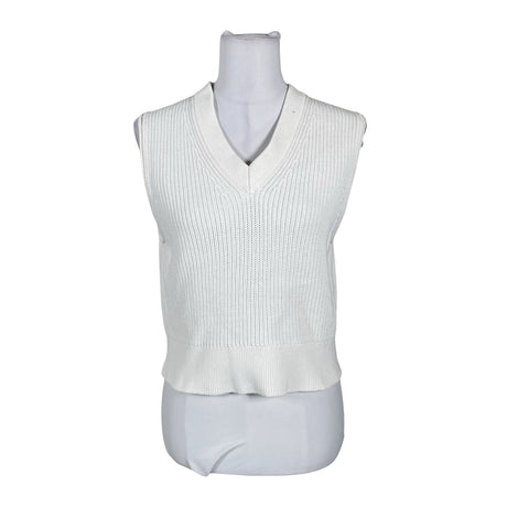 Unisex COS - Kootud vest, suurus 38 - Valge ()