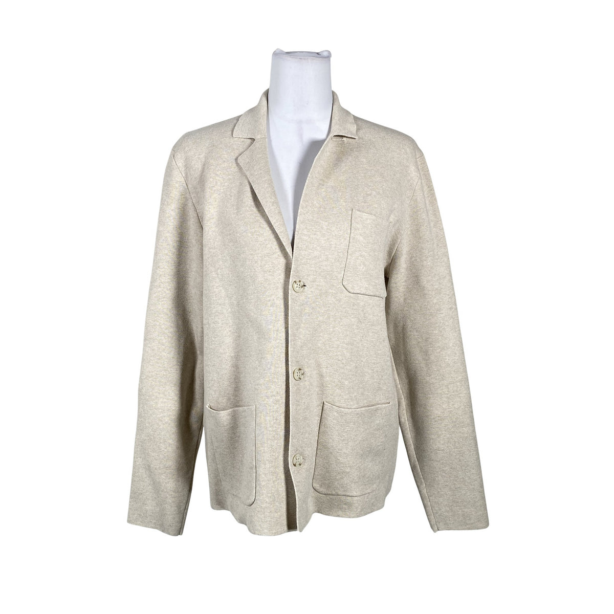 Unisex Bläck - Kardigan, suurus 38 - Beige (1)