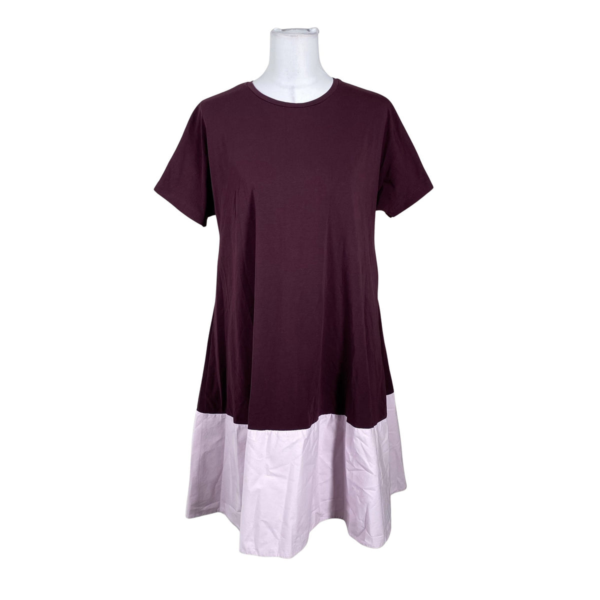Unisex COS - Trikotaažist kleit, suurus 38 - Veinipunane (1)