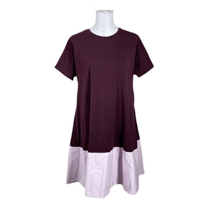 Unisex COS - Trikotaažist kleit, suurus 38 - Veinipunane (1)