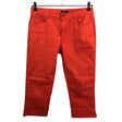 Unisex Nanso - Teksast poolpikad püksid, suurus 40 - Punane ()