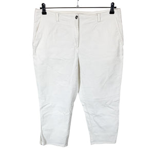 Unisex Ril's - Mittevenivad püksid, suurus 46 - Valge (1)