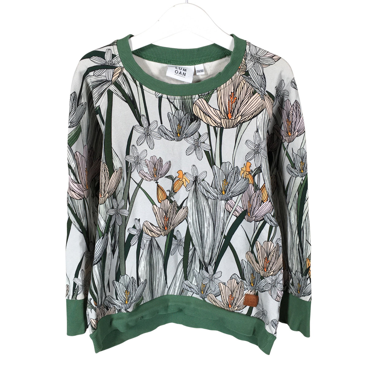 Unisex Lumoan - Dressikangast pluus, suurus 134 - 140 - Roheline (1)