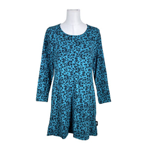 Unisex PaaPii - Trikotaažist kleit, suurus 40 - Sinine (1)