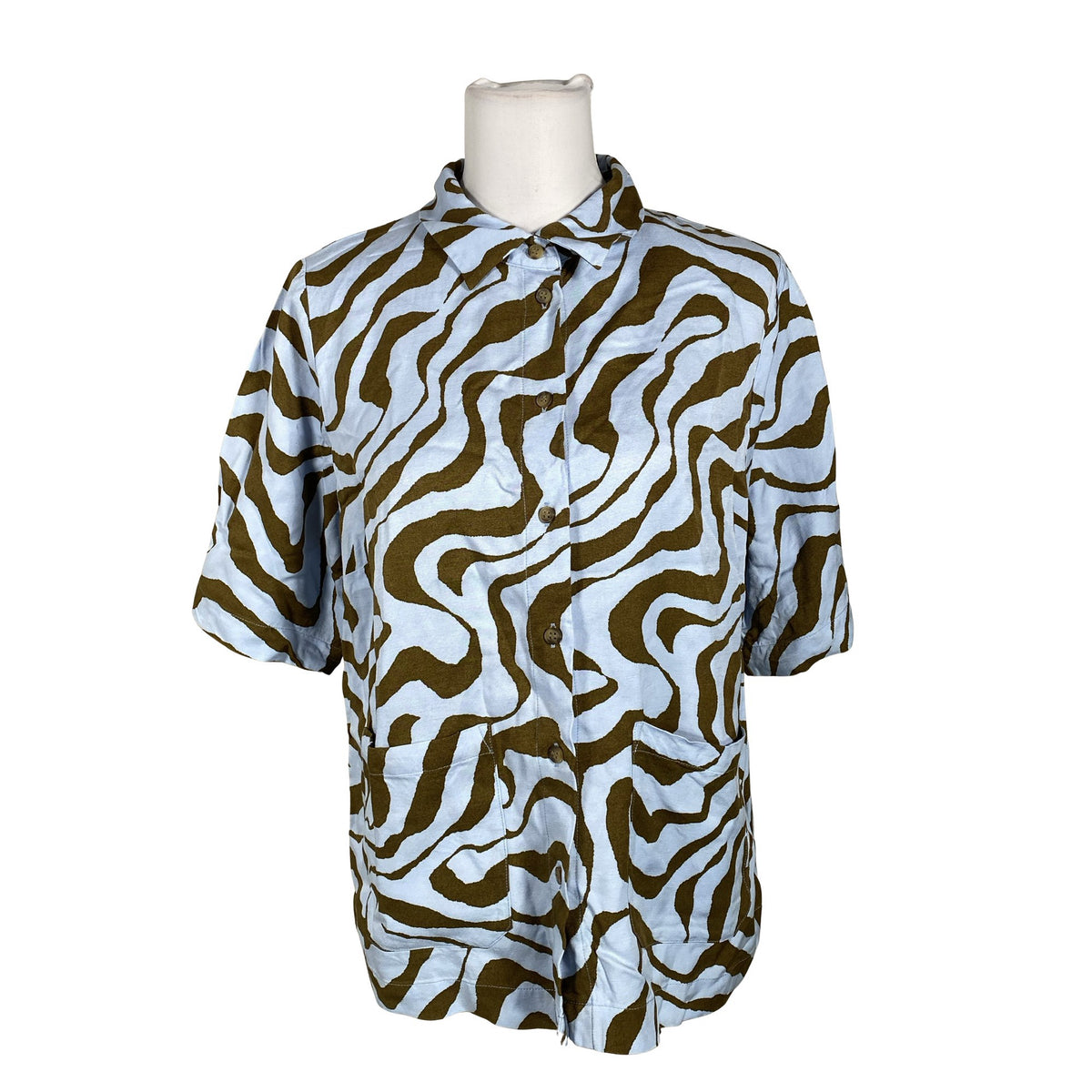Unisex Nanso - T-särk, suurus 40 - Helesinine (1)