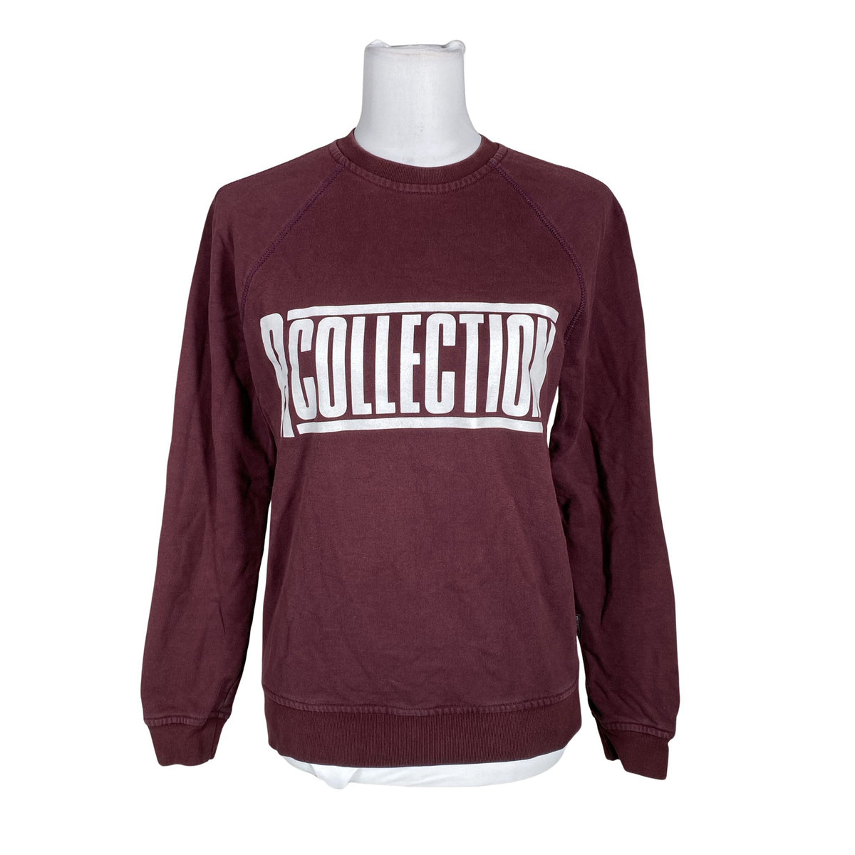 Unisex R-collection - Dressikangast pluus, suurus 34 - Veinipunane (1)