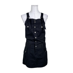 Unisex Trendy Look - Mitteveniv kleit, suurus 36 - Must (1)