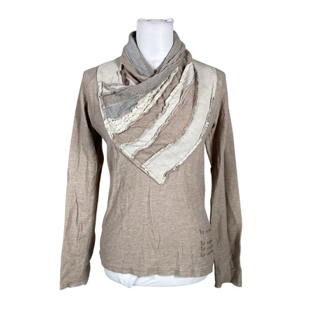 Unisex Desigual - Trikotaažist pluus, suurus 38 - Beige ()