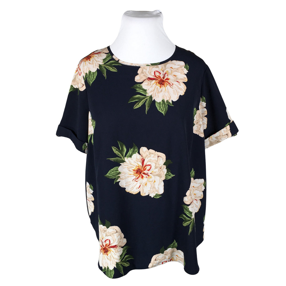Unisex Dorothy Perkins - Lühikeste käistega pluus, suurus 46 - Sinine (1)