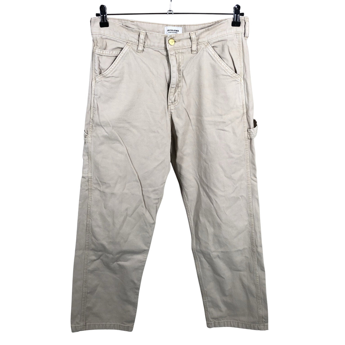Unisex Jack & Jones - Mittevenivad püksid, suurus W32 - Beige (1)