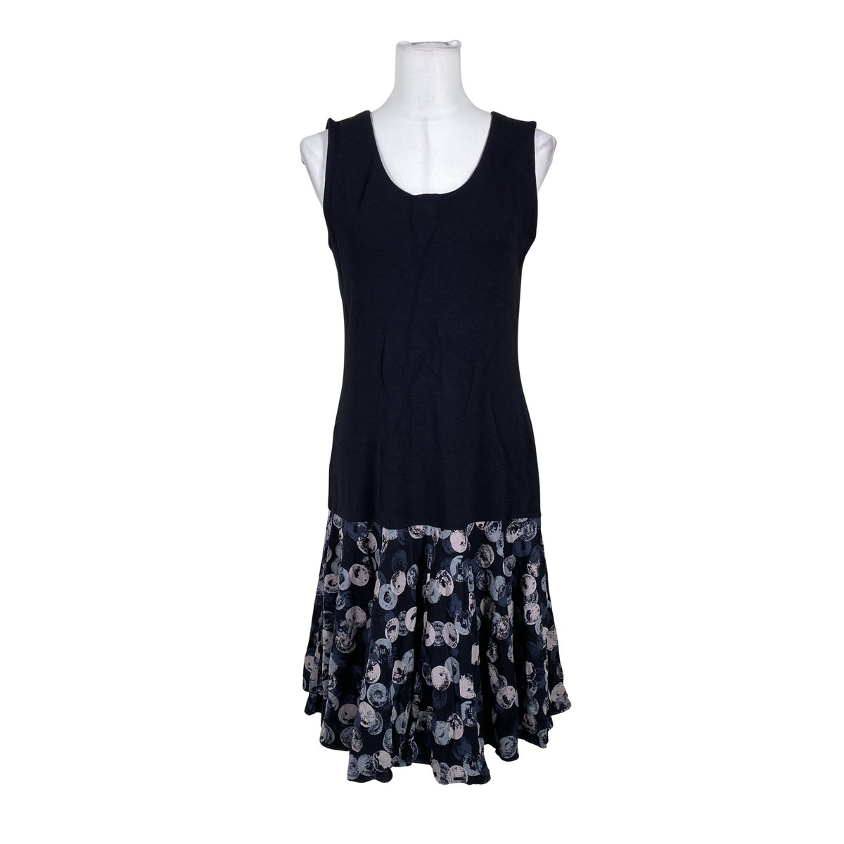 Unisex Nanso - Trikotaažist kleit, suurus 40 - Must (1)