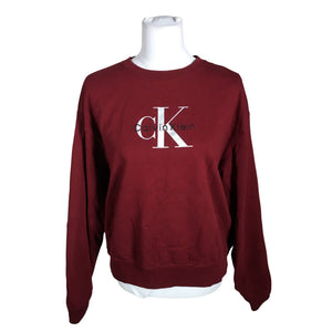 Unisex Calvin Klein Jeans - Dressikangast pluus, suurus 38 - Veinipunane (1)