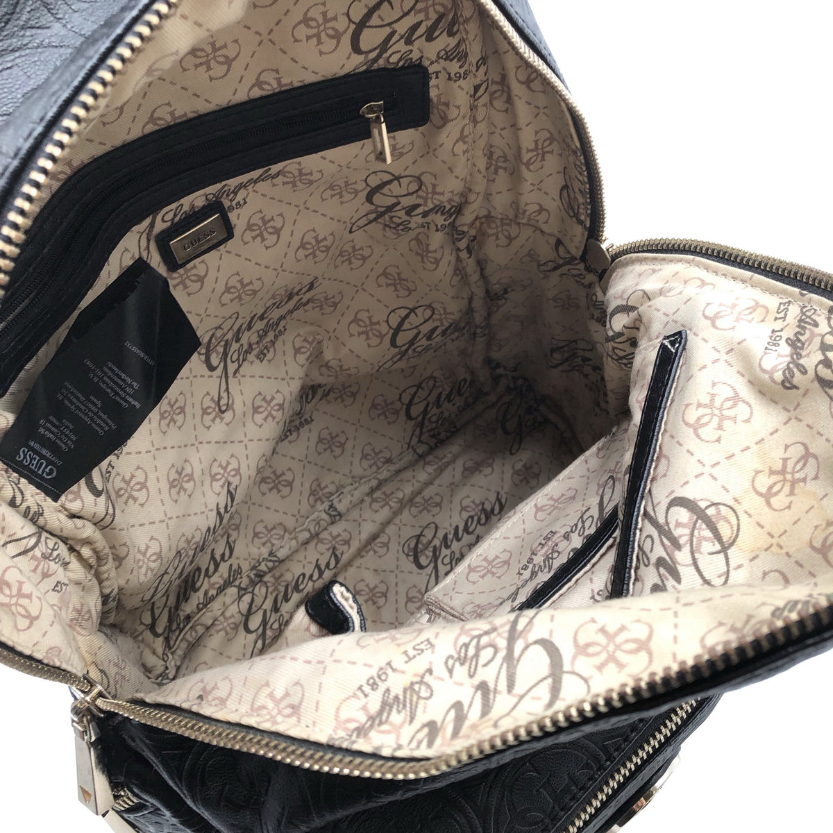 Unisex Guess - Seljakott, suurus Ei kokoa - Must (3)