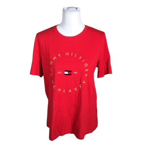 Unisex Tommy Hilfiger - T-särk, suurus 40 - Punane (1)