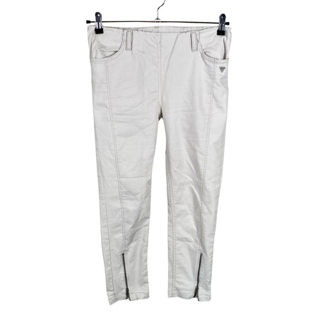 Unisex LauRie - Mittevenivad poolpikad püksid, suurus 38 - Beige ()