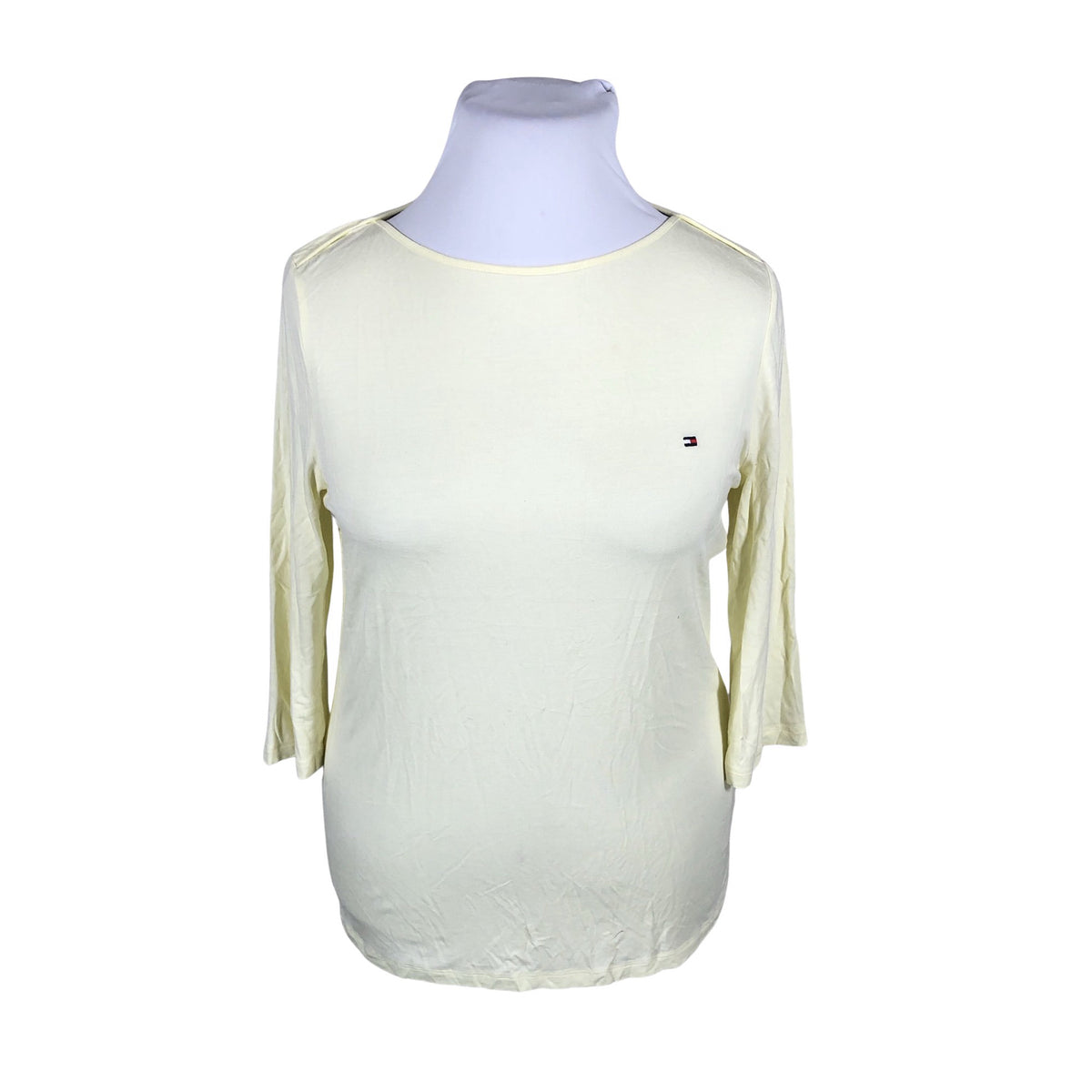 Unisex Tommy Hilfiger - Trikotaažist pluus, suurus 44 - Kollane (1)