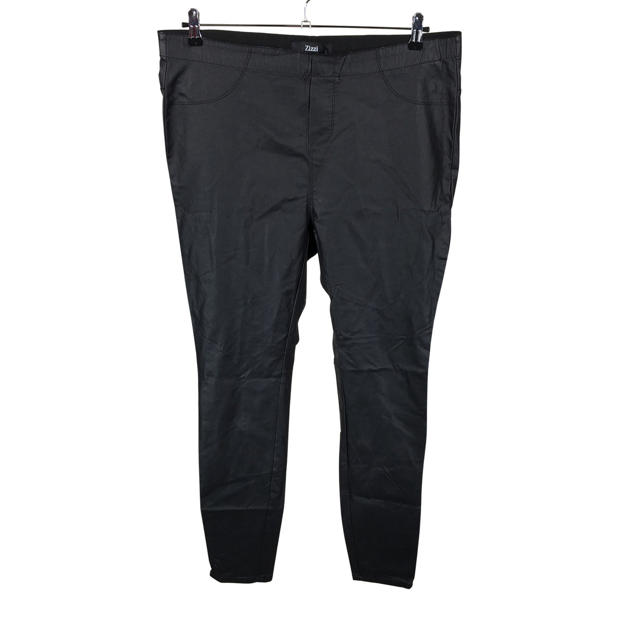 Unisex Zizzi - Teksaretuusid, suurus 50 - Must (1)