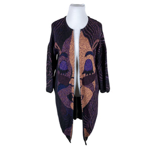 Unisex Vimma - Kardigan, suurus 42 - Lilla (1)