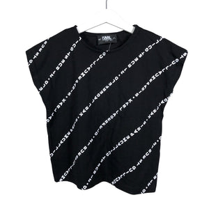 Unisex Karl Lagerfeld - T-särk, suurus 134 - 140 - Must (1)