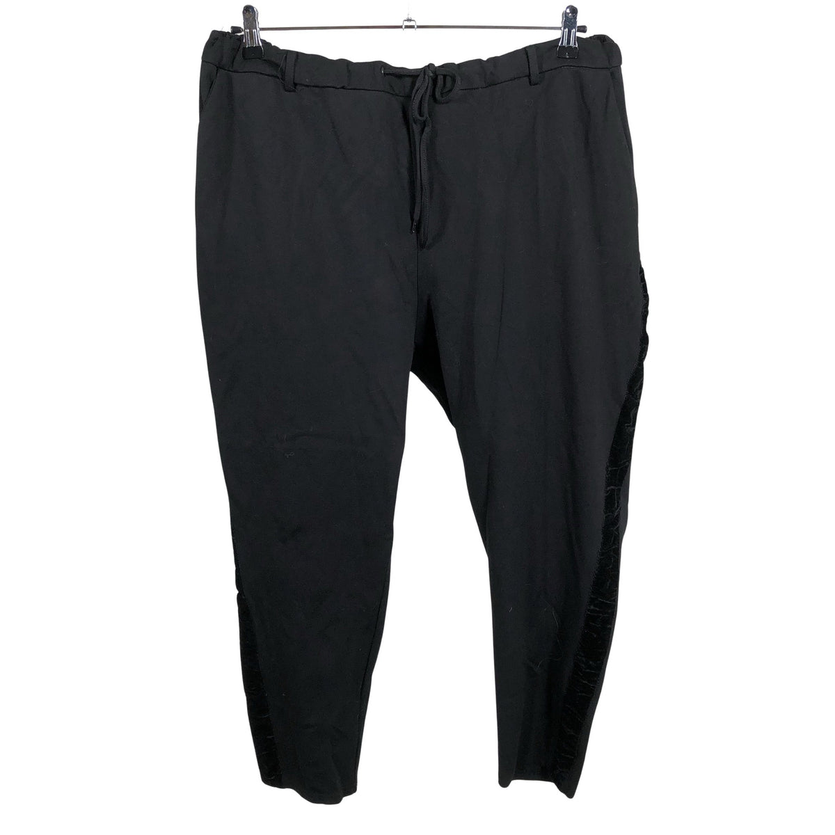 Unisex Zizzi - Trikotaažist püksid, suurus 50 - Must (1)