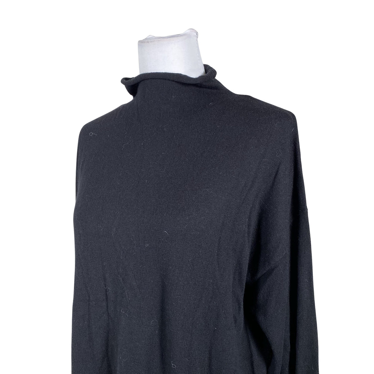 Unisex Nanso - Kootud kleit, suurus 38 - Must (2)
