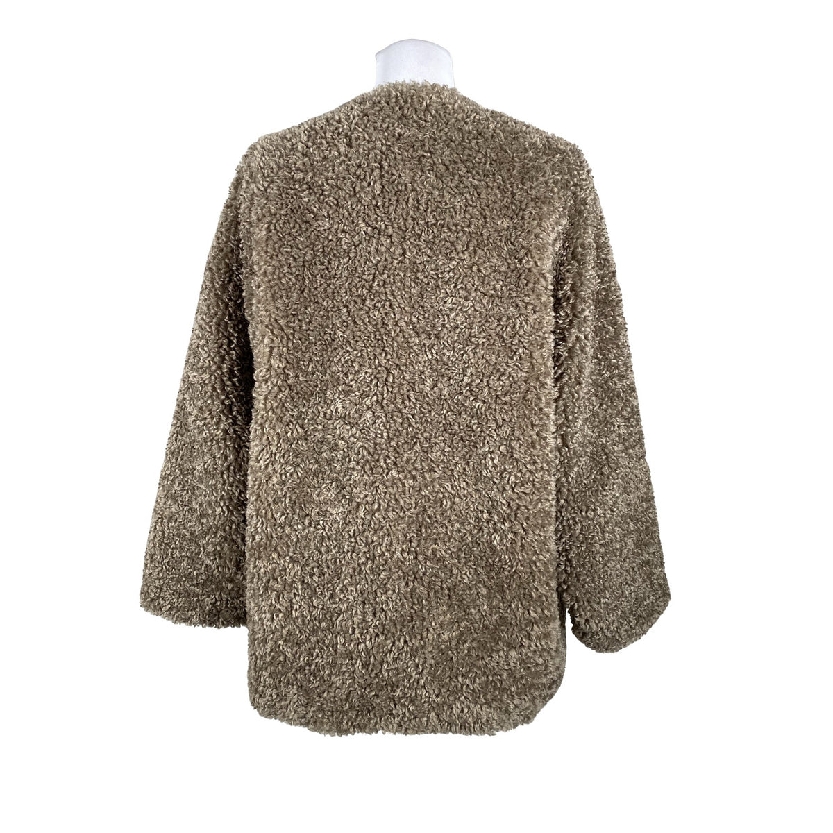 Unisex Gauhar - Kunstkarusnahast mantel, suurus 38 - Pruun (3)