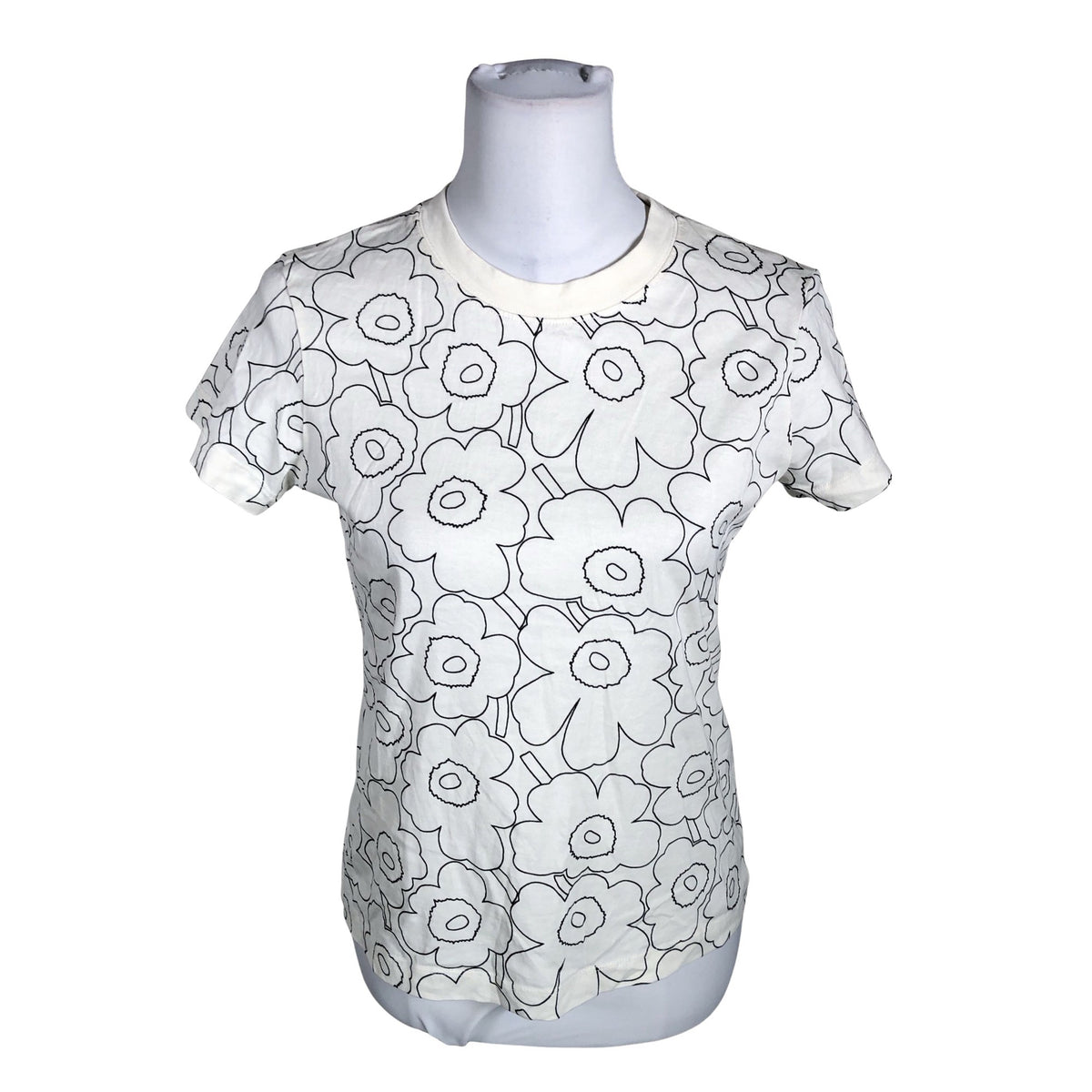 Unisex Marimekko - T-särk, suurus 36 - Valge (1)