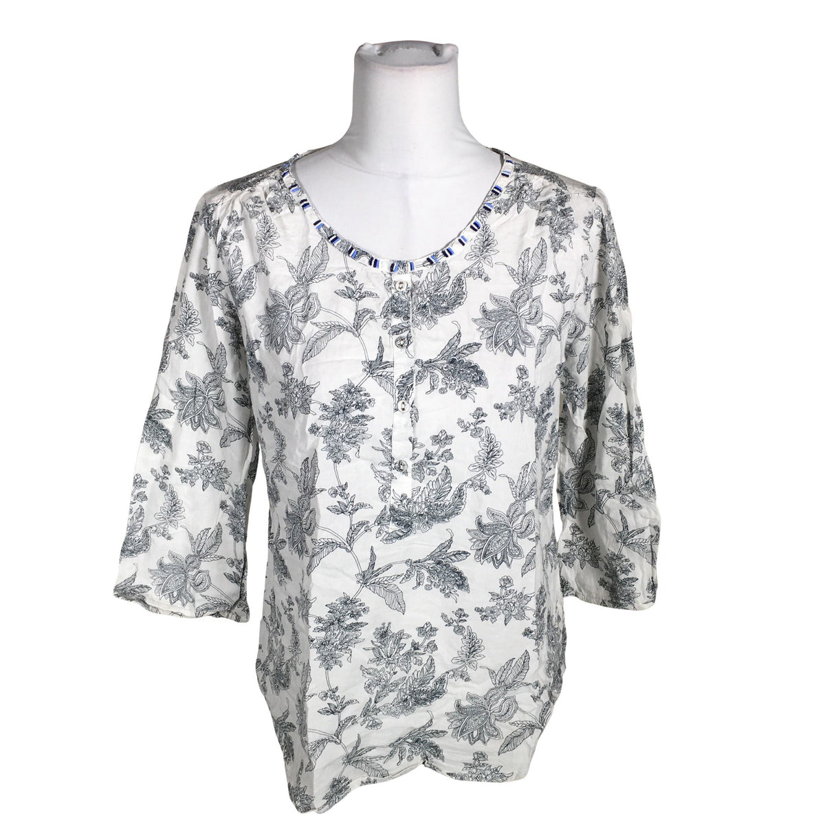 Unisex Park Lane - Pluus, suurus 36 - Valge (1)