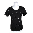 Unisex Nanso - T-särk, suurus 40 - Must ()