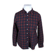 Unisex Mustang - Flanellsärk, suurus 42 - Veinipunane ()
