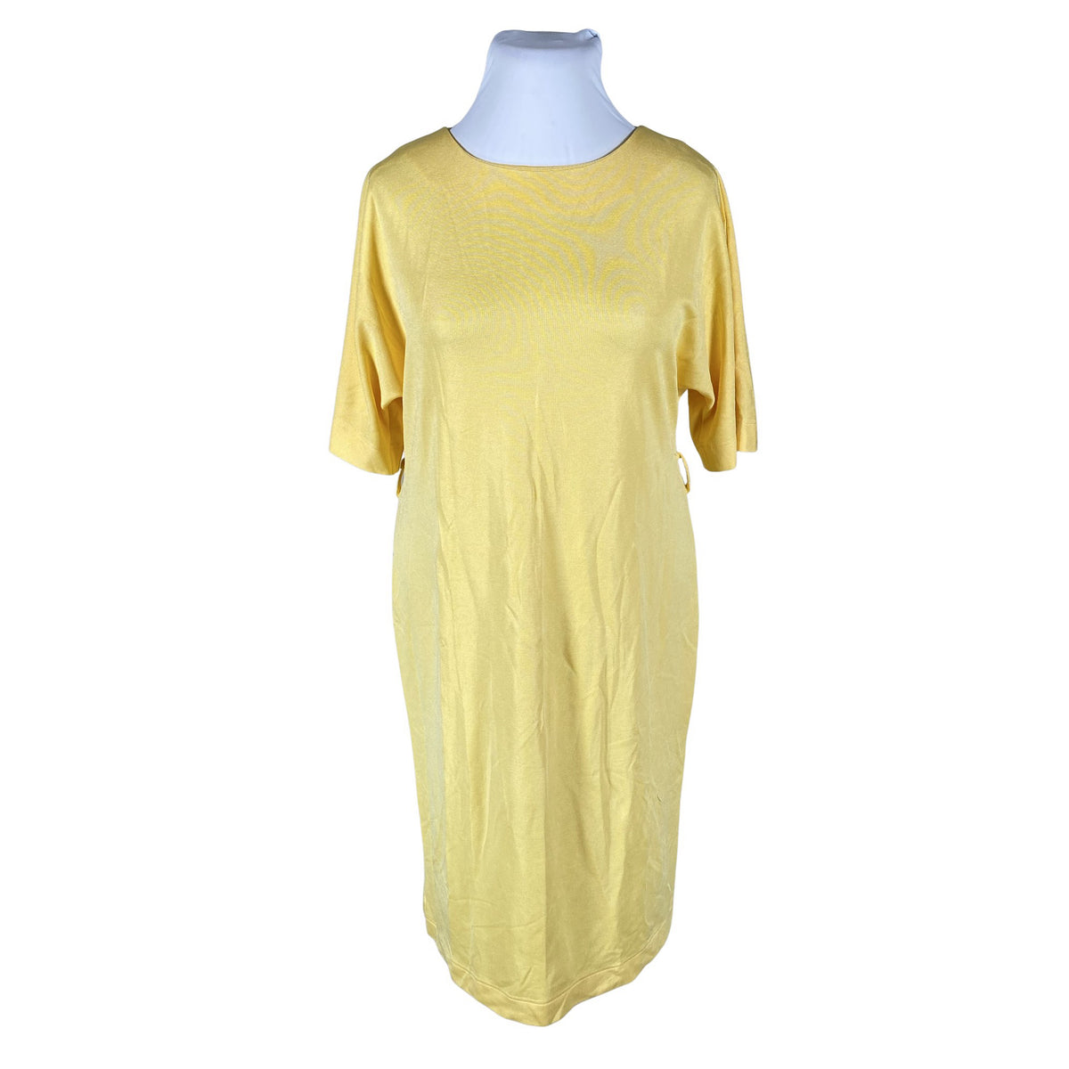 Unisex Althea - Trikotaažist kleit, suurus 44 - Kollane (1)