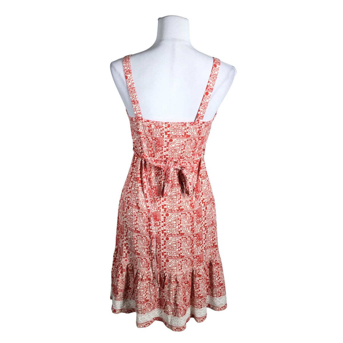 Unisex Nanso - Trikotaažist kleit, suurus 40 - Punane (2)