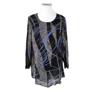 Unisex Modelia - Õhuke tuunika, suurus 48 - Must (1)