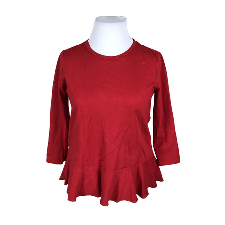 Unisex Andiata - Trikotaažist pluus, suurus 42 - Punane ()