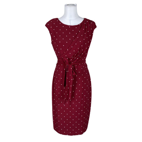 Unisex Lauren Ralph Lauren - Trikotaažist kleit, suurus 40 - Veinipunane ()