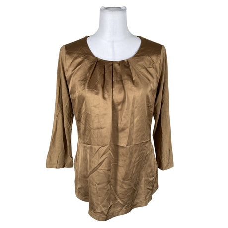 Unisex Ril's - Trikotaažist pluus, suurus 40 - Pruun ()
