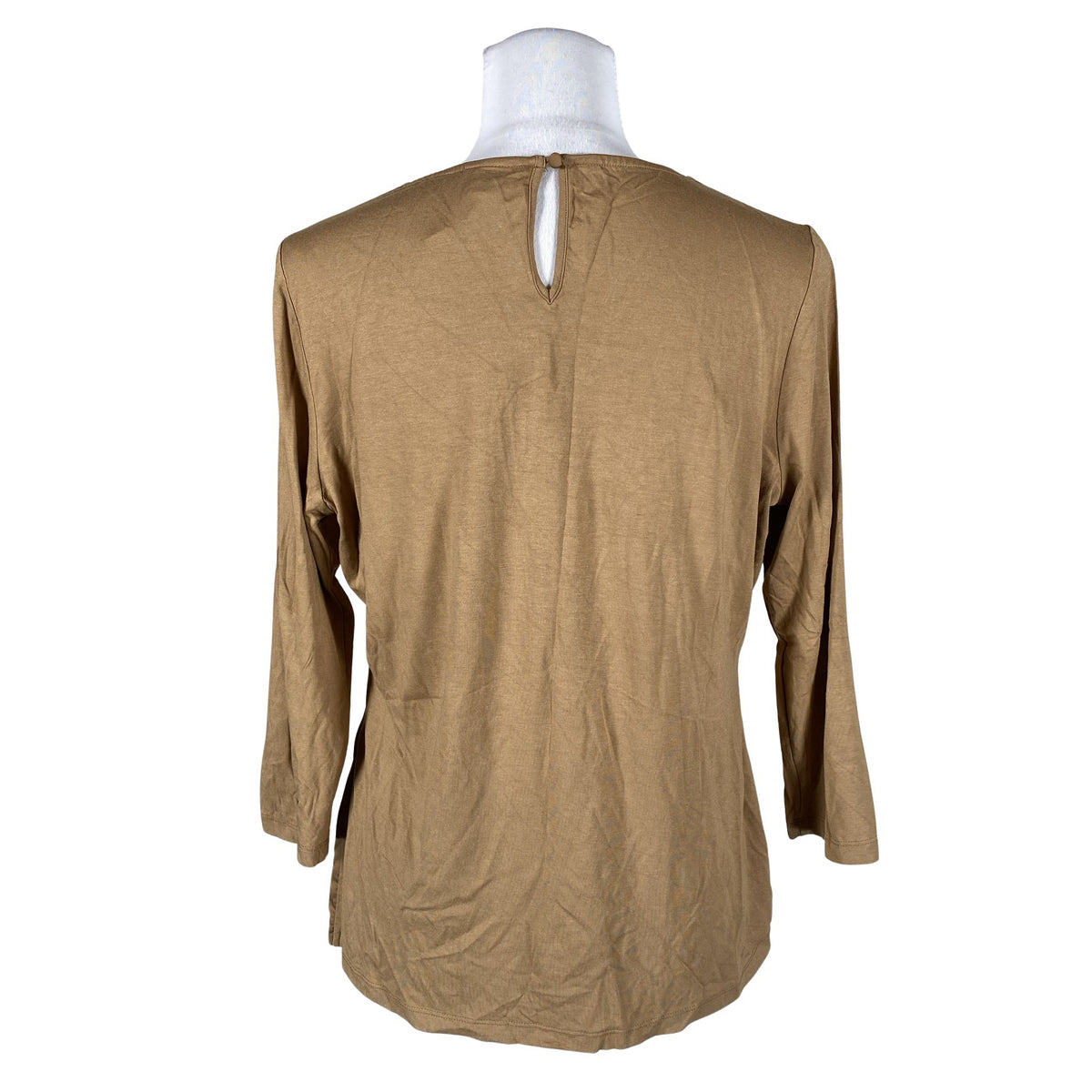 Unisex Ril's - Trikotaažist pluus, suurus 40 - Pruun (2)