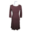 Unisex Nanso - Trikotaažist kleit, suurus 36 - Pruun ()